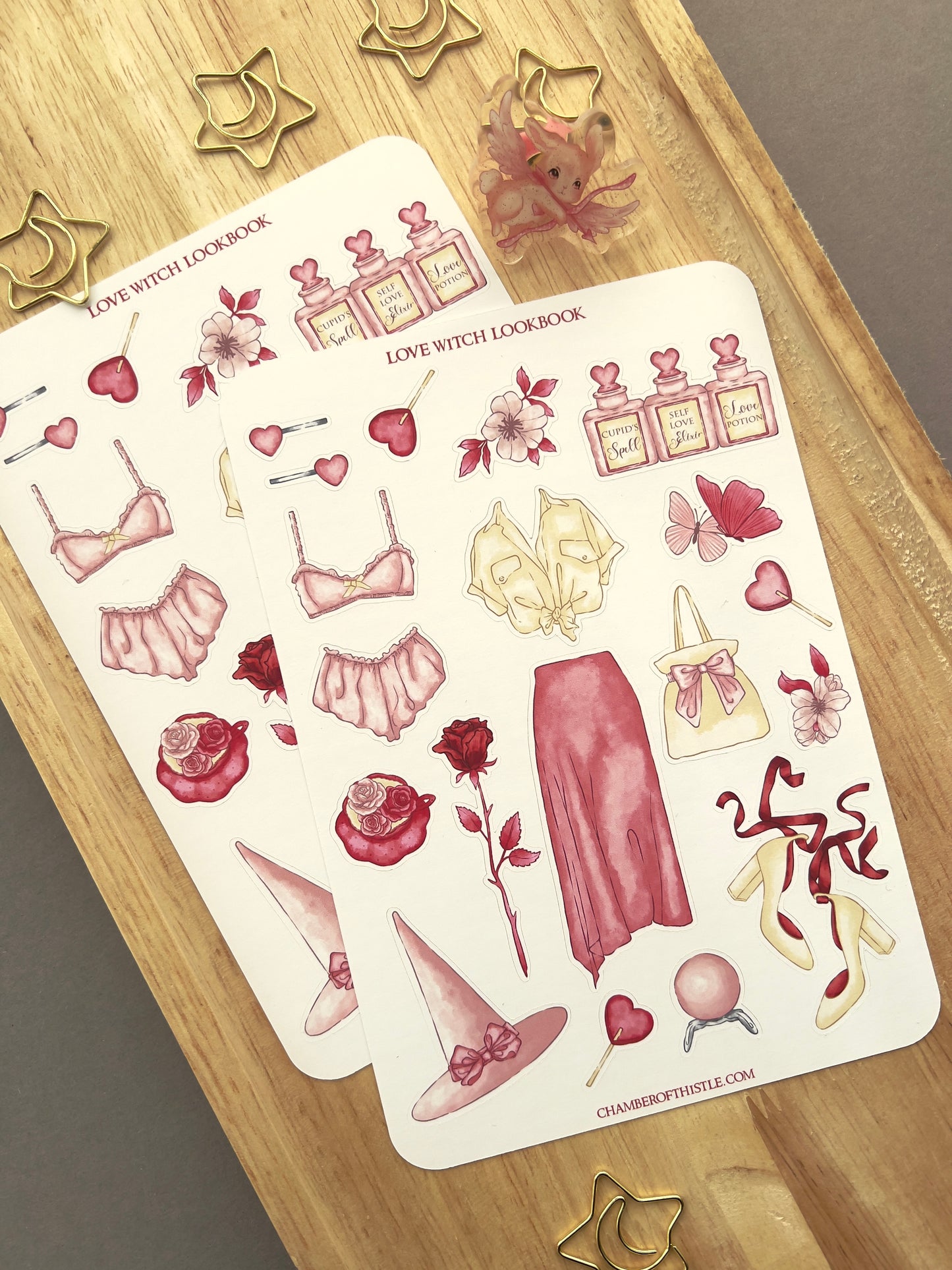 Love Witch sticker collection