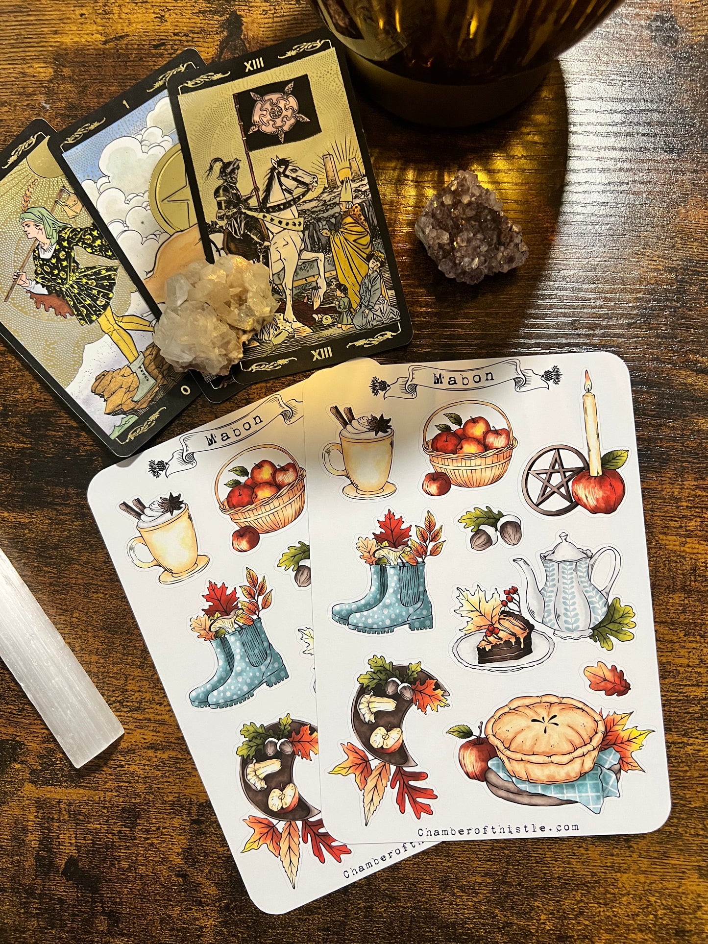 Mabon sticker sheet