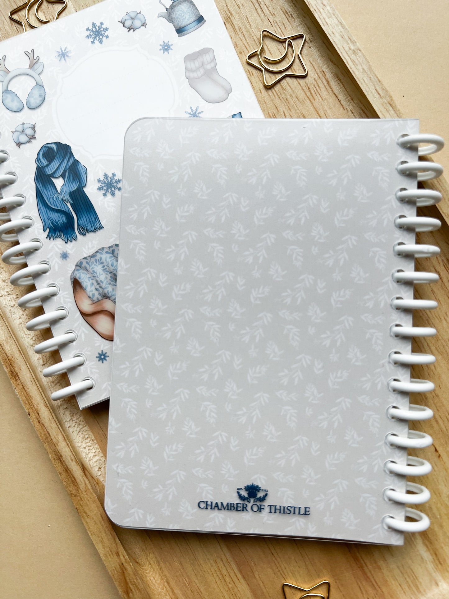 “Hygge winter” smart ring binder notebook