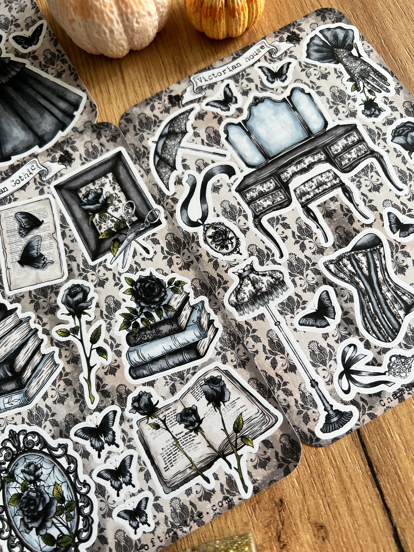 Mini Victorian sticker collection