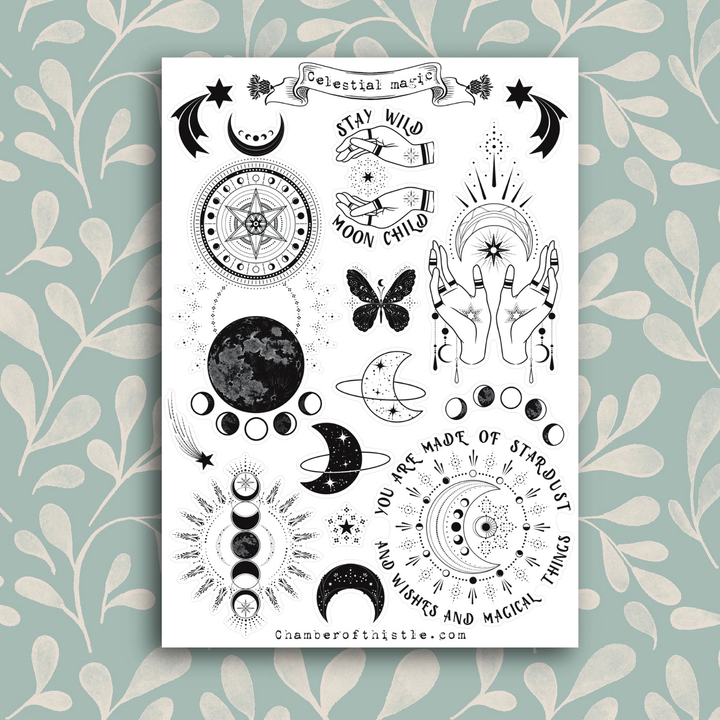 Celestial magic printables
