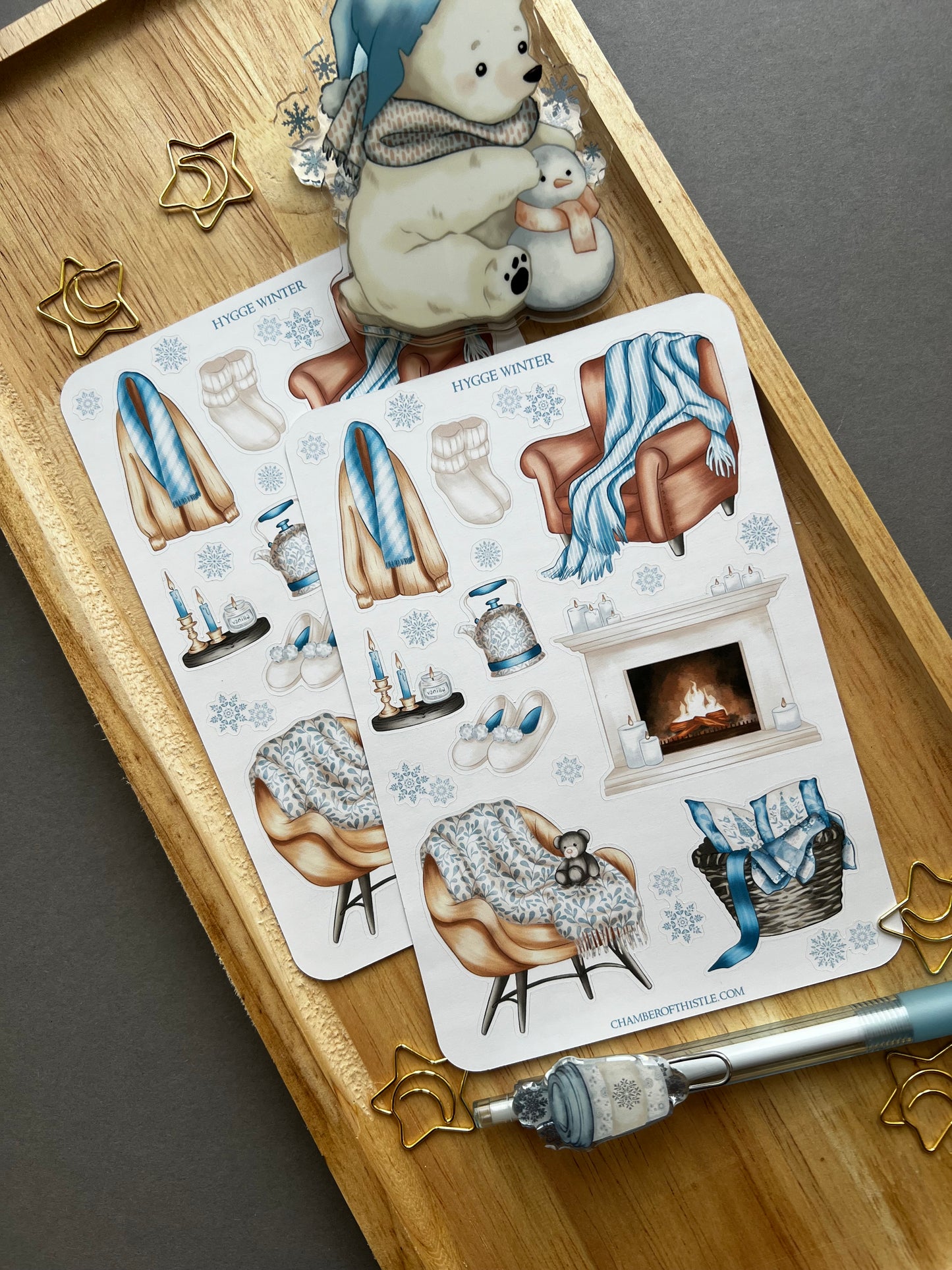 Snowspell Witch sticker collection
