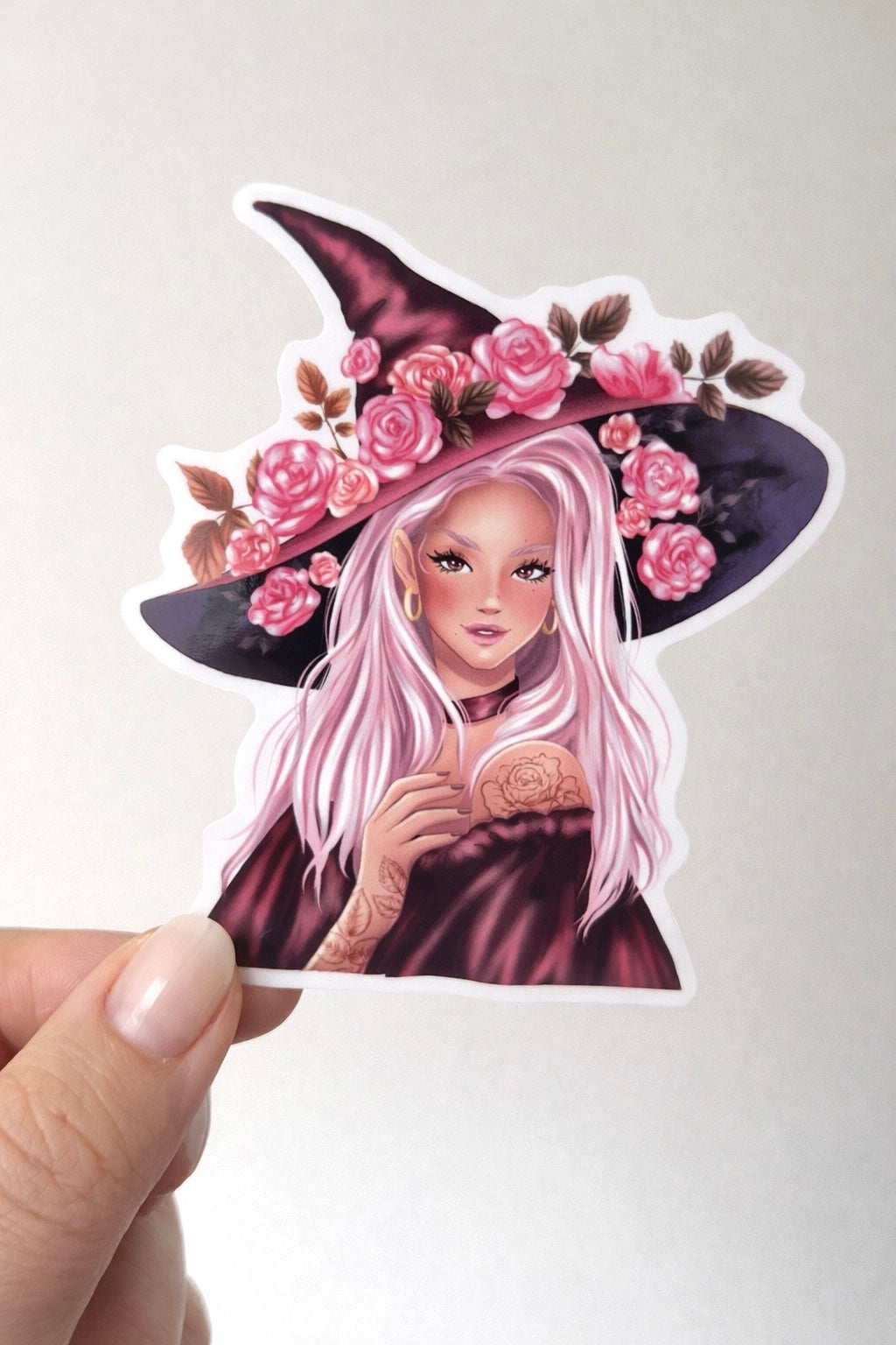 Rose witch (transparent)