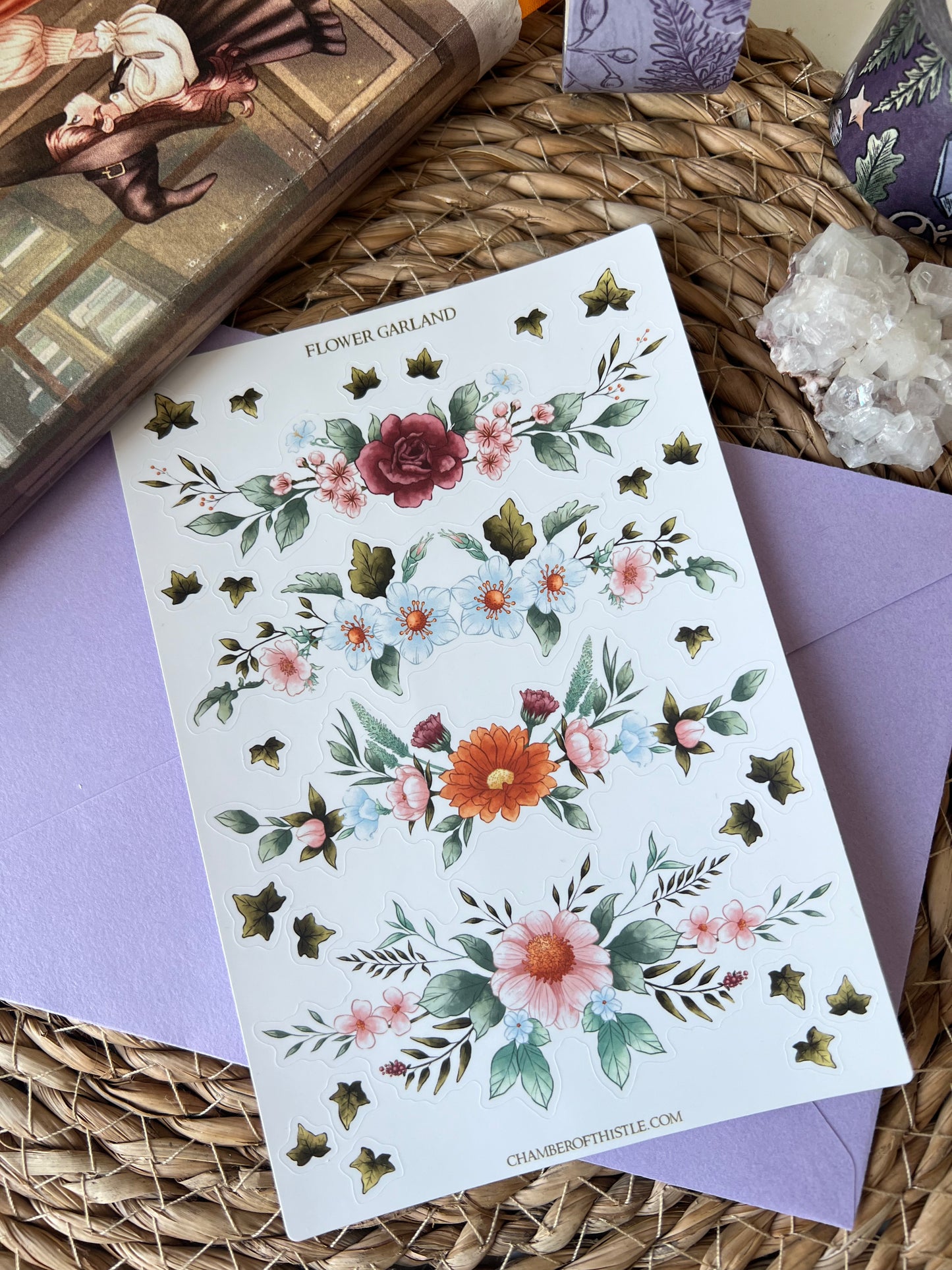 Cottage Witch sticker collection (matte vinyl)