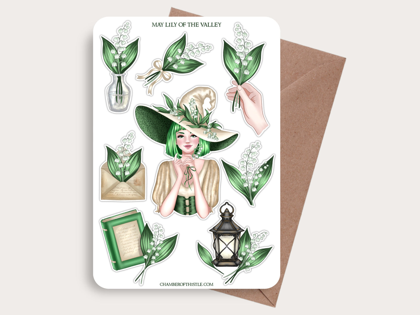 May Lily of the Valley Witch