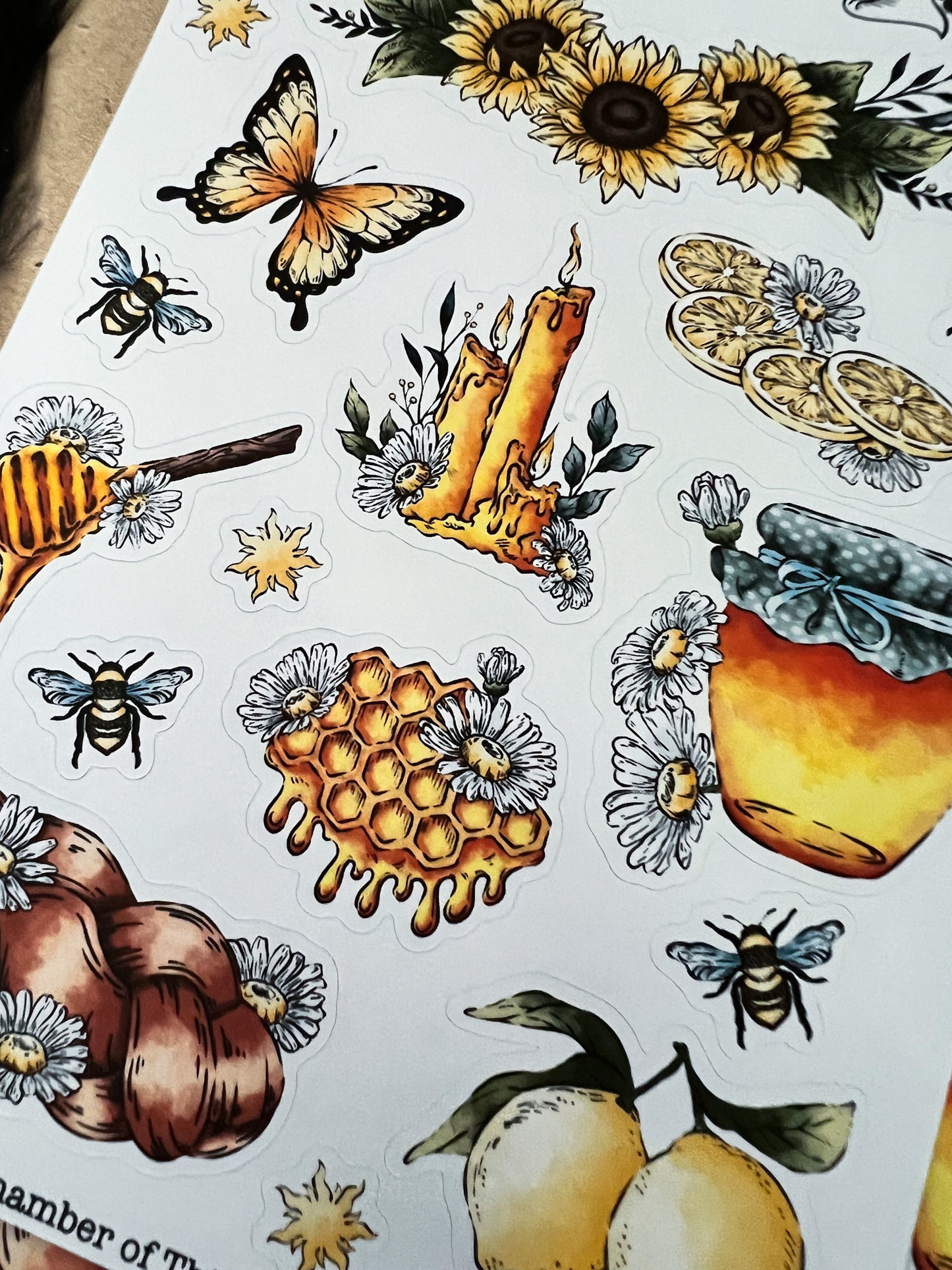 Litha sticker sheet