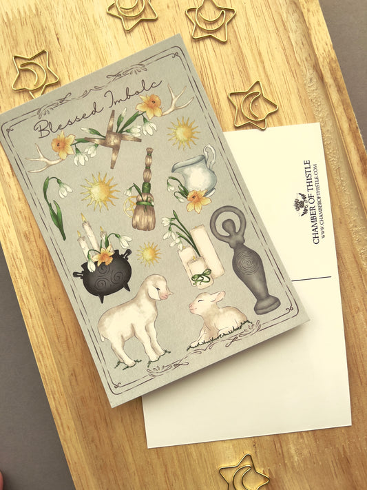 Imbolc post card
