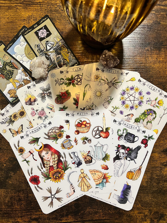 Rad des Jahres – 8 Stickerbögen