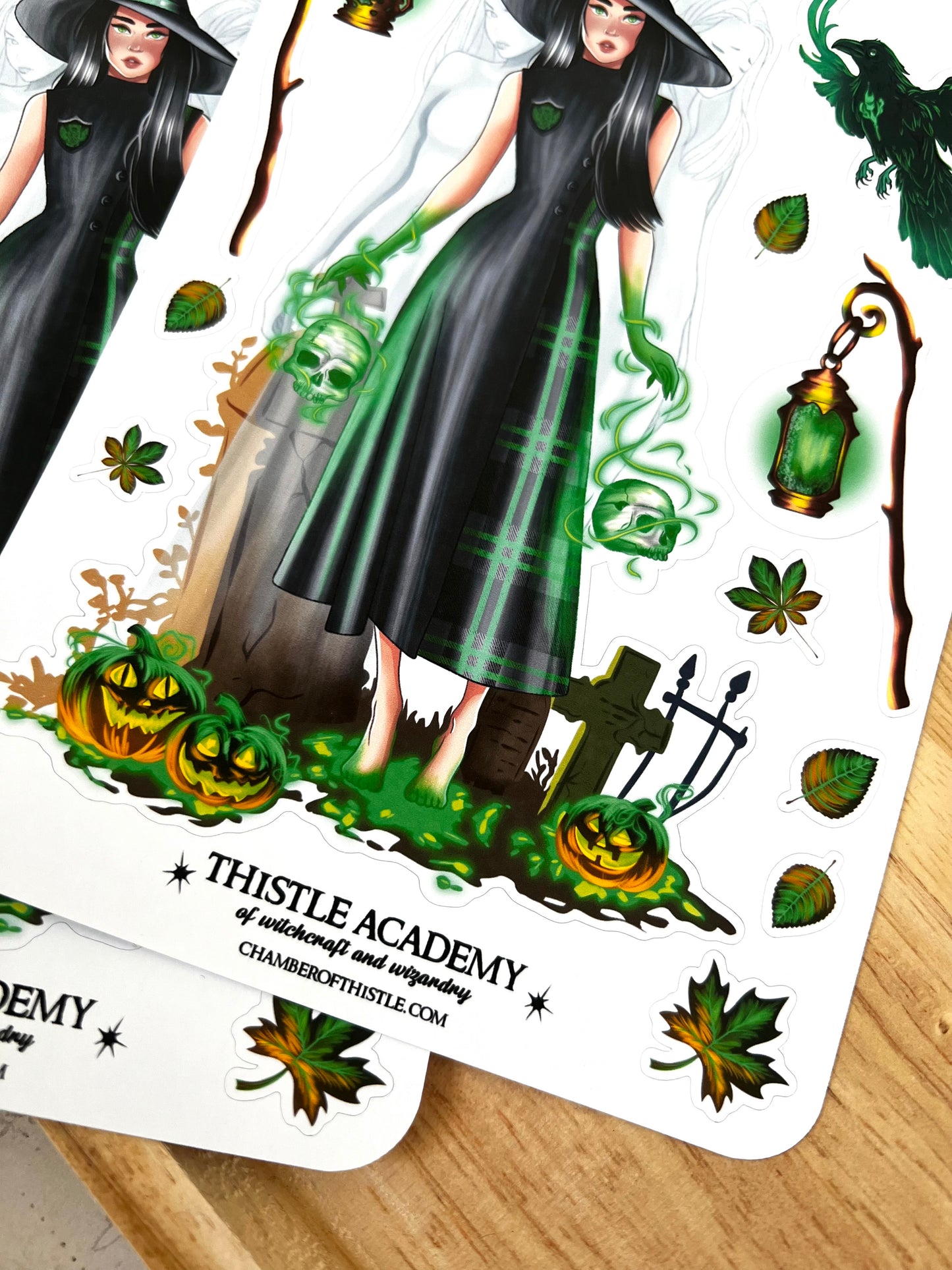 Elara Nightshade sticker sheet