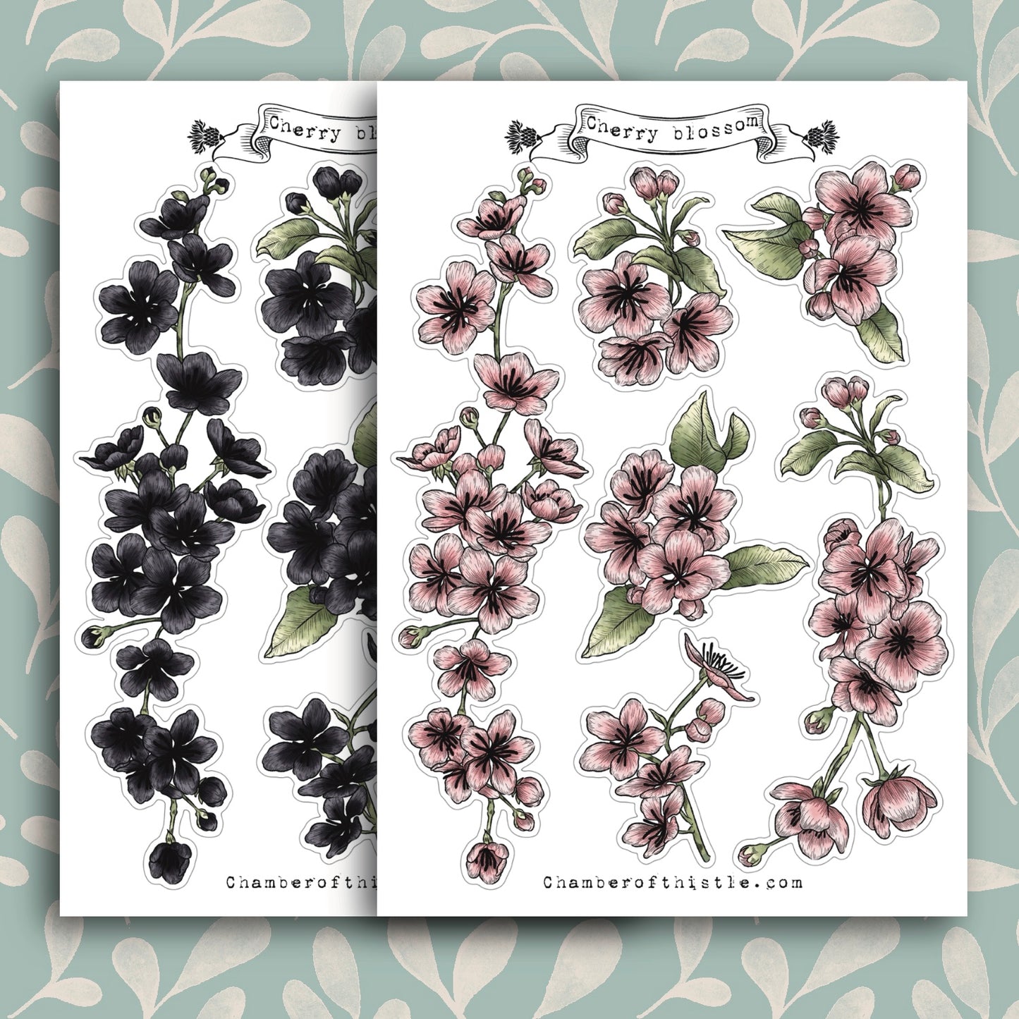 Cherry blossom printables