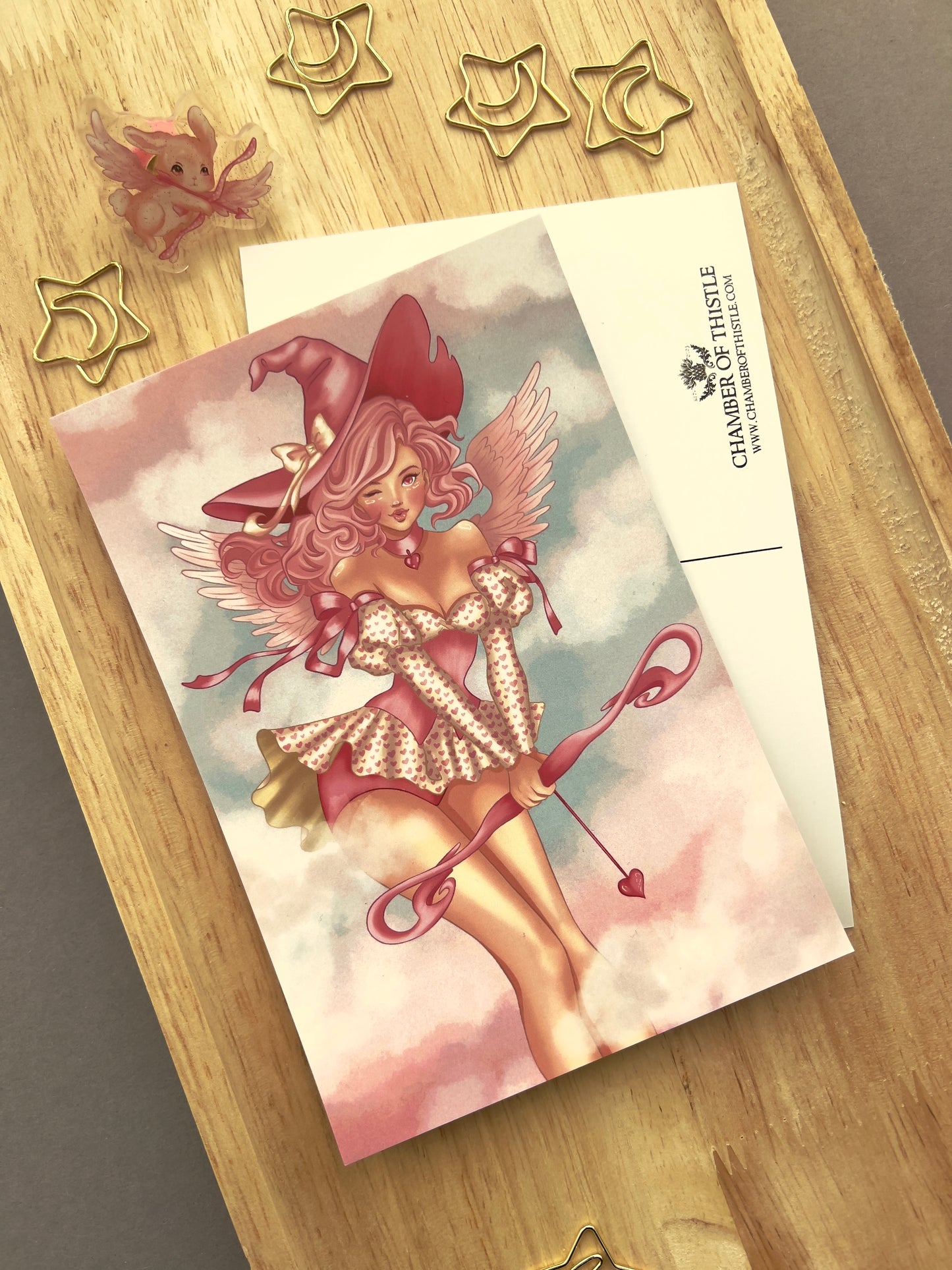 Love witch postcard