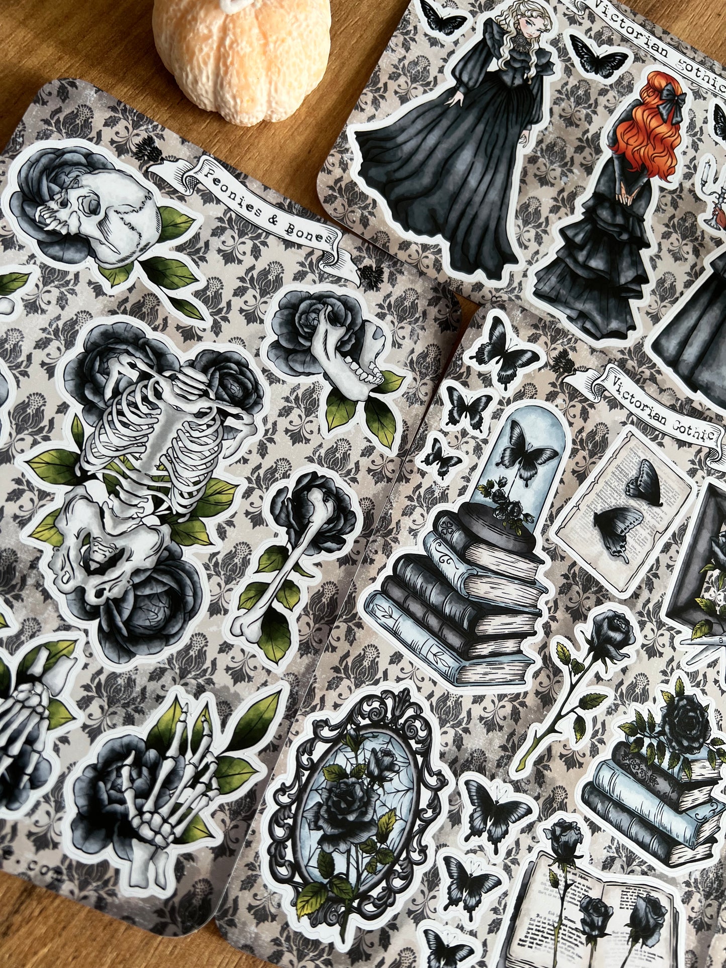 Mini Victorian sticker collection