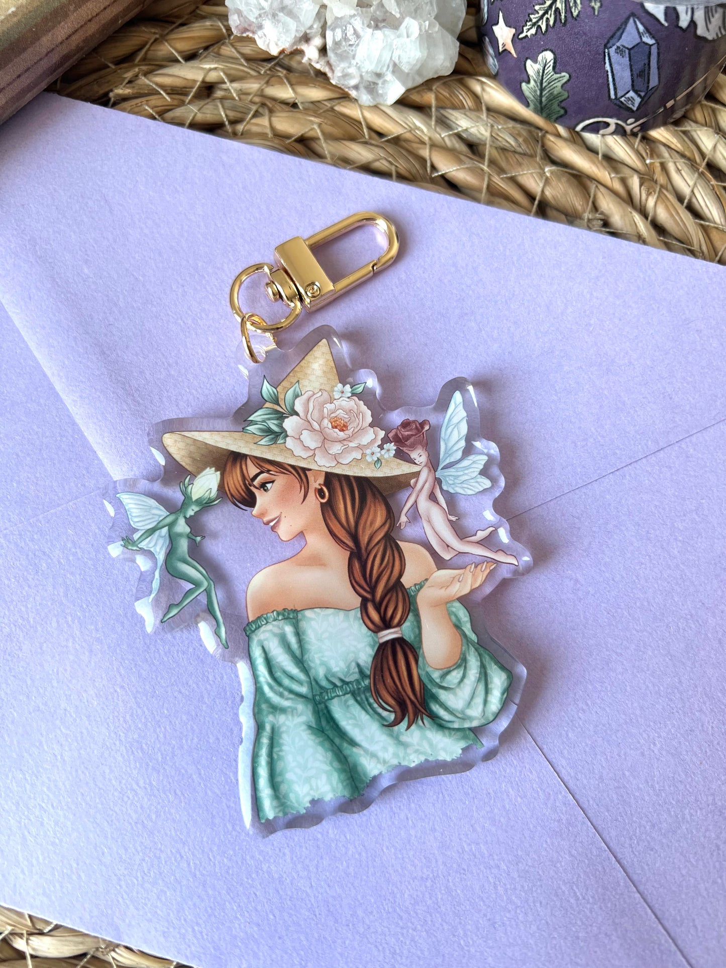 Olivia key chain