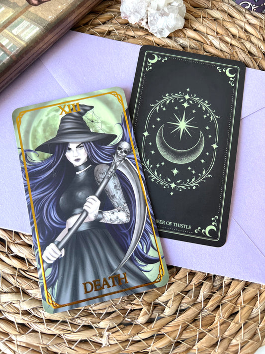 Tarot card Death art print