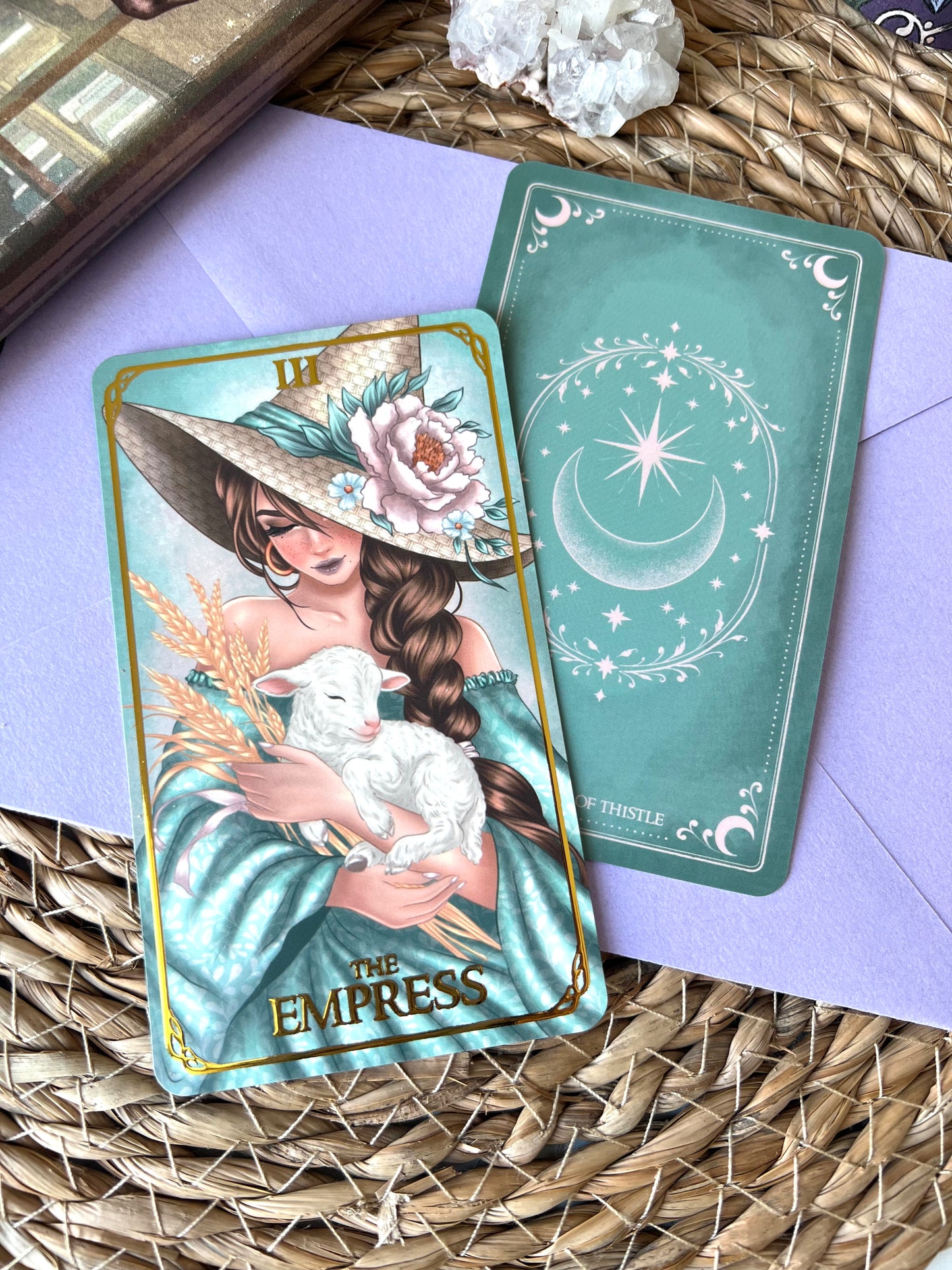Tarot card the Empress art print