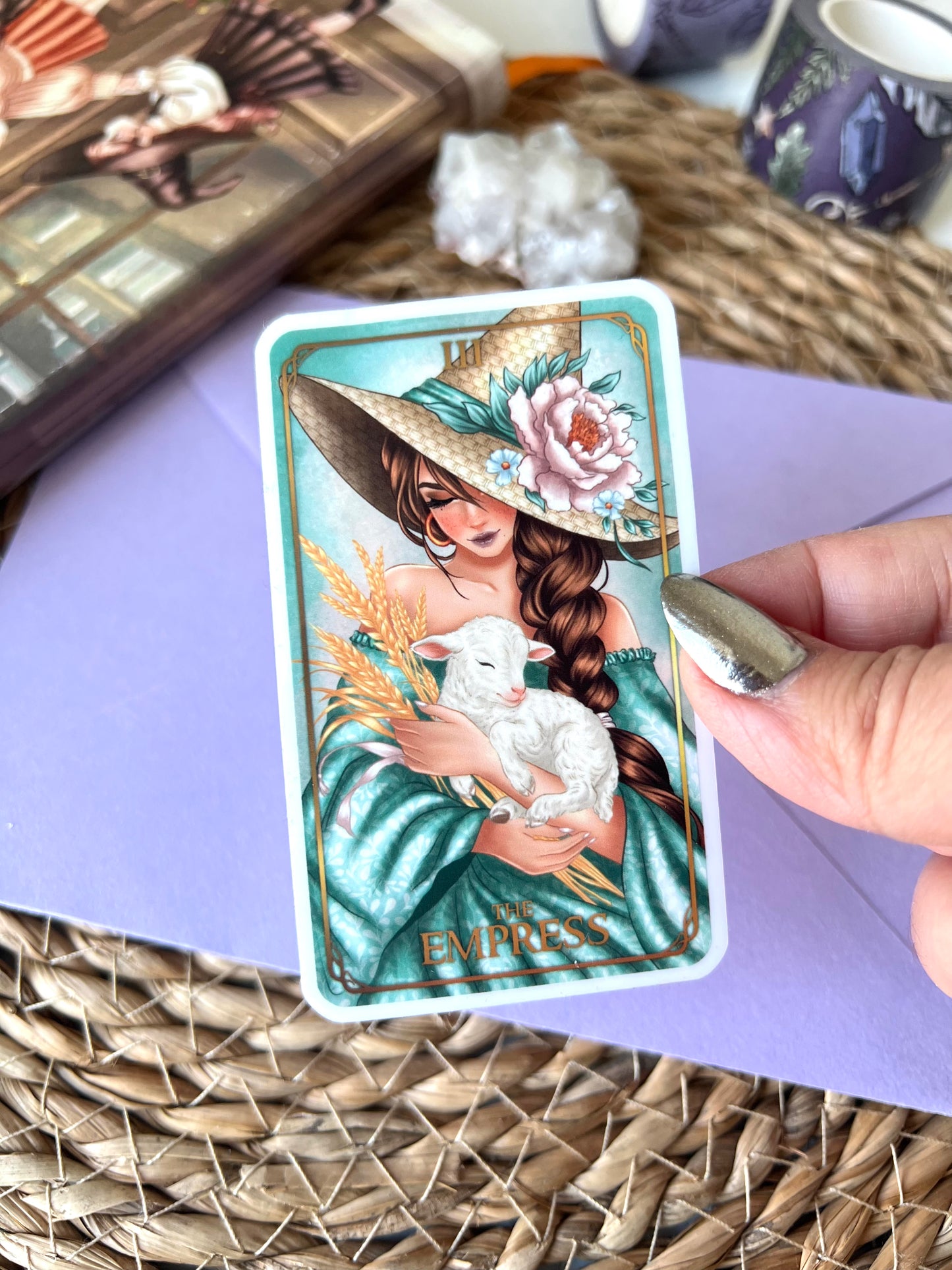 Tarot the Empress (transparent)