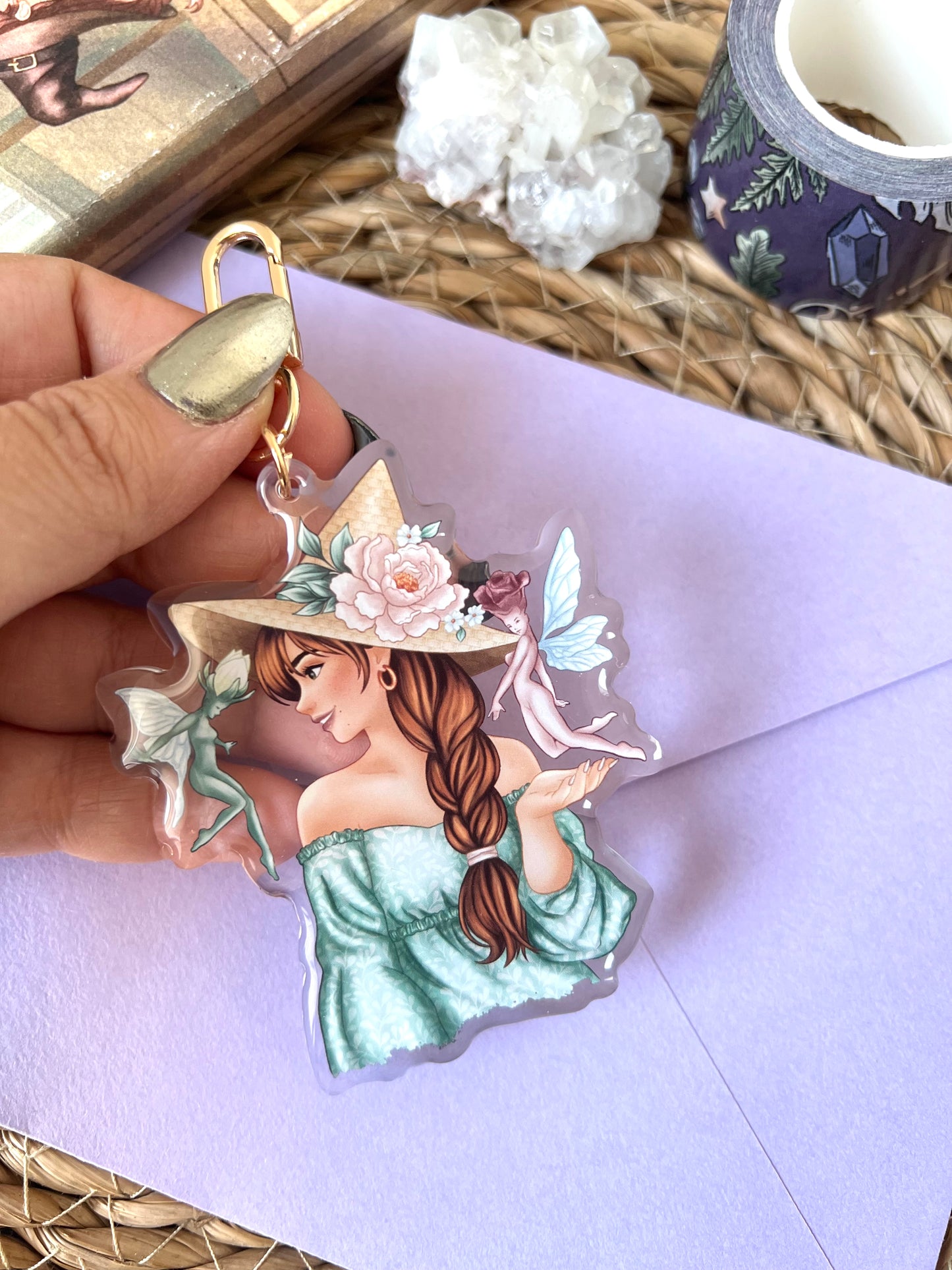 Olivia key chain