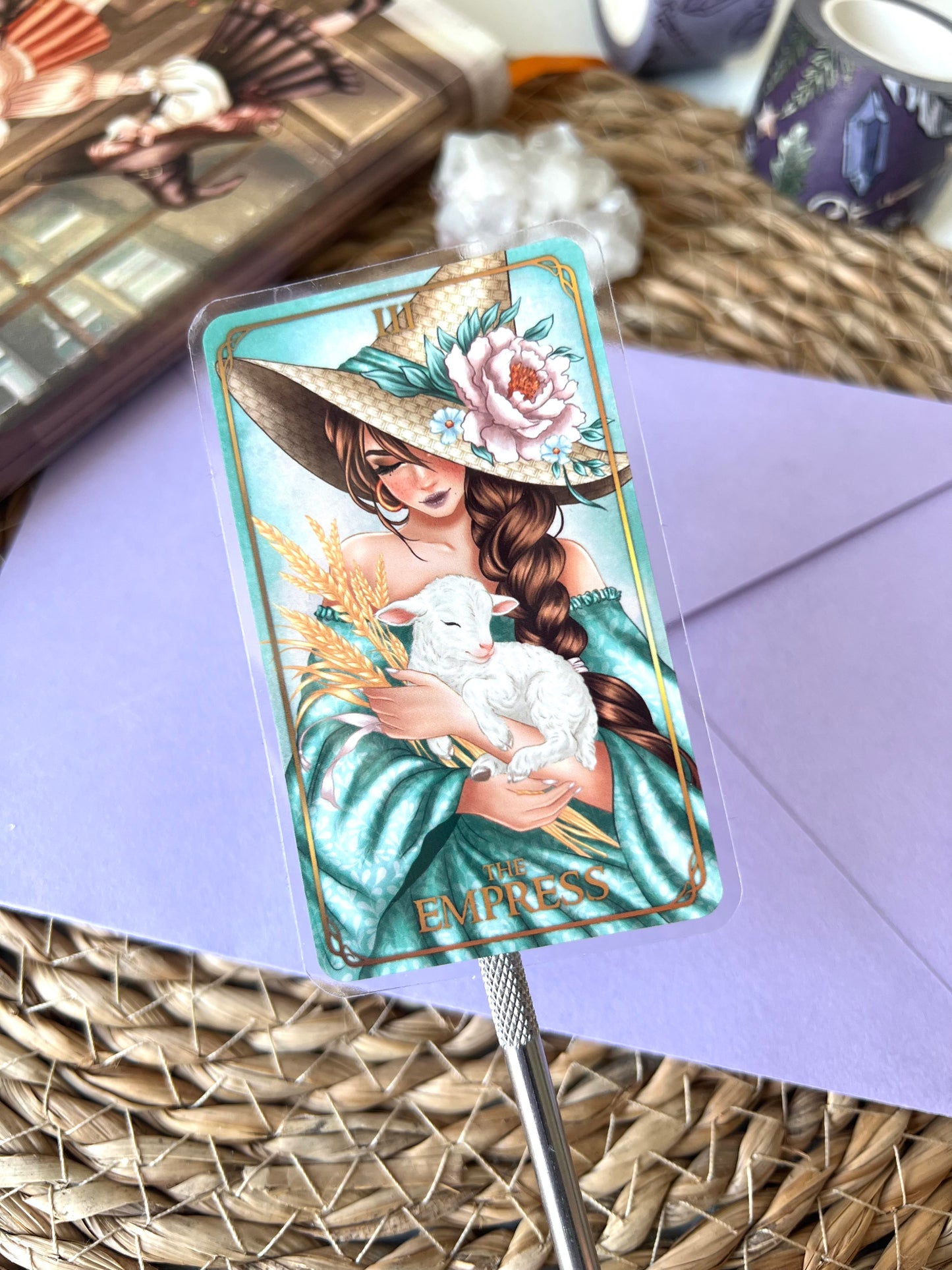Tarot the Empress (transparent)