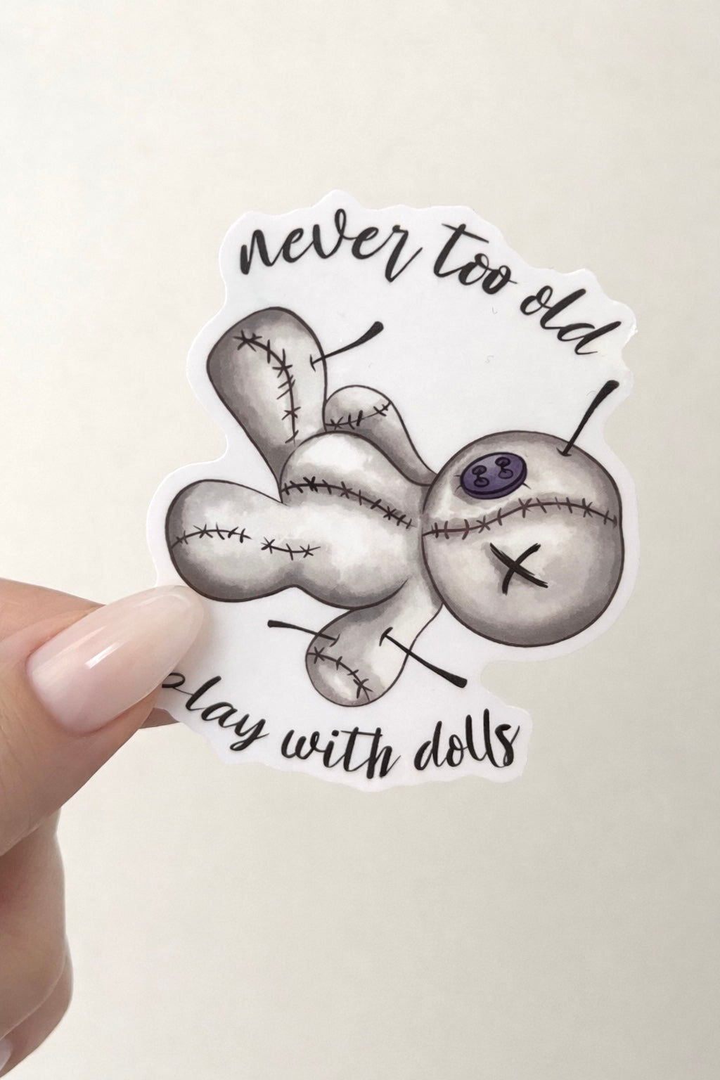 Voodoo doll (transparent)