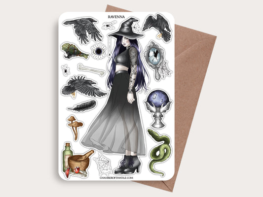 Ravenna sticker sheet