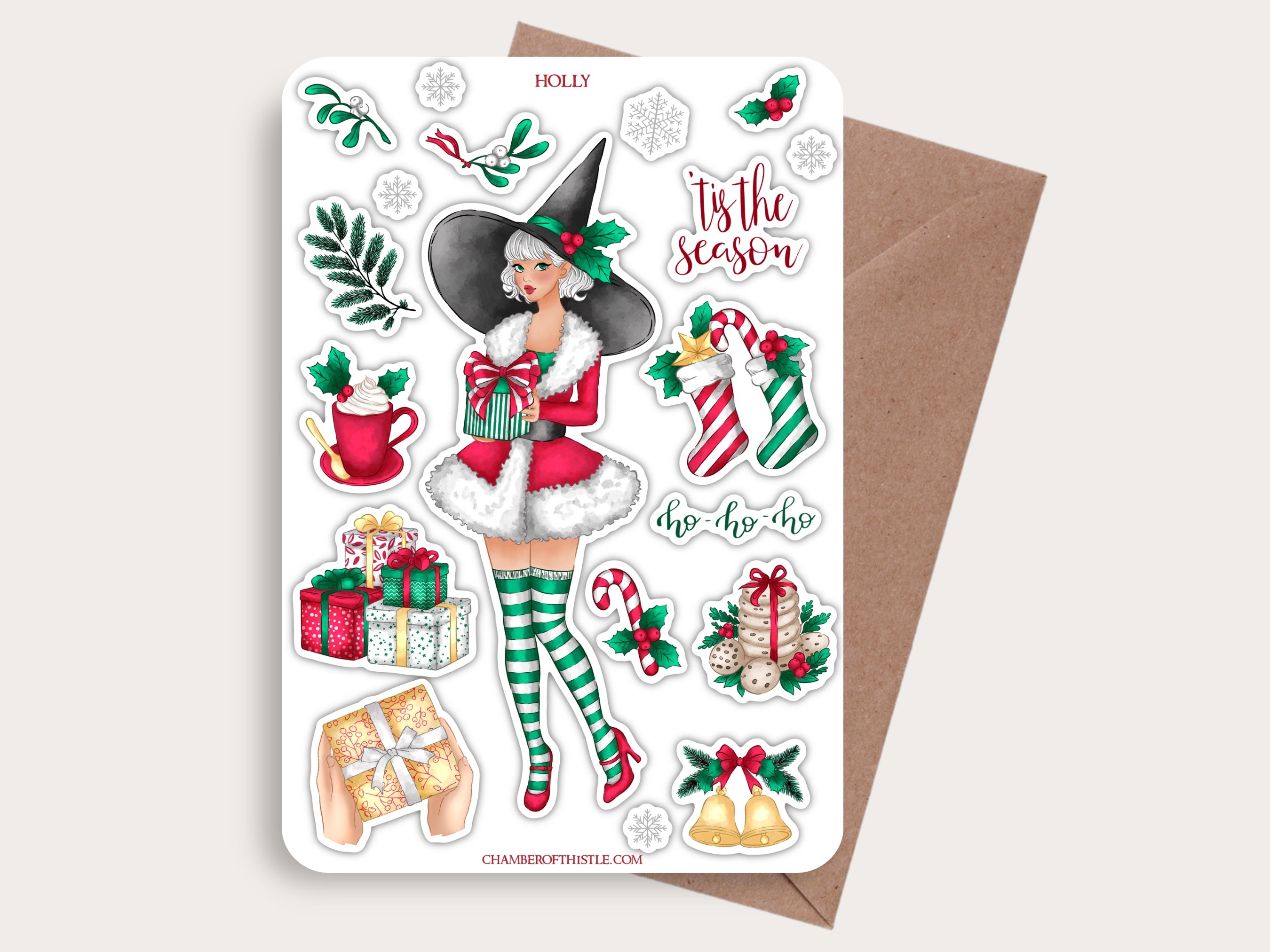 Holy sticker sheet – Chamber of Thistle