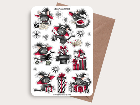 Creepmas Spirit sticker sheet