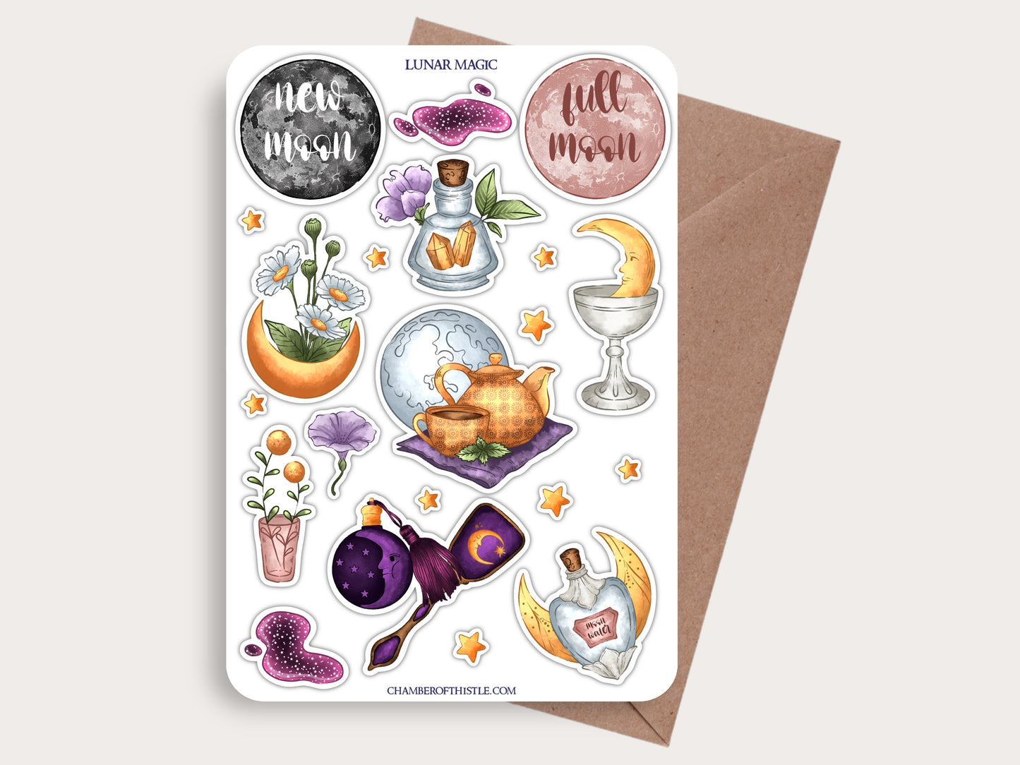 Lunar magic sticker sheet